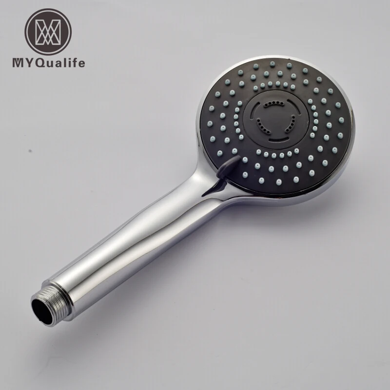 

Free Shipping ABS Multifunctions Handshower Chrome Finished Shower Head