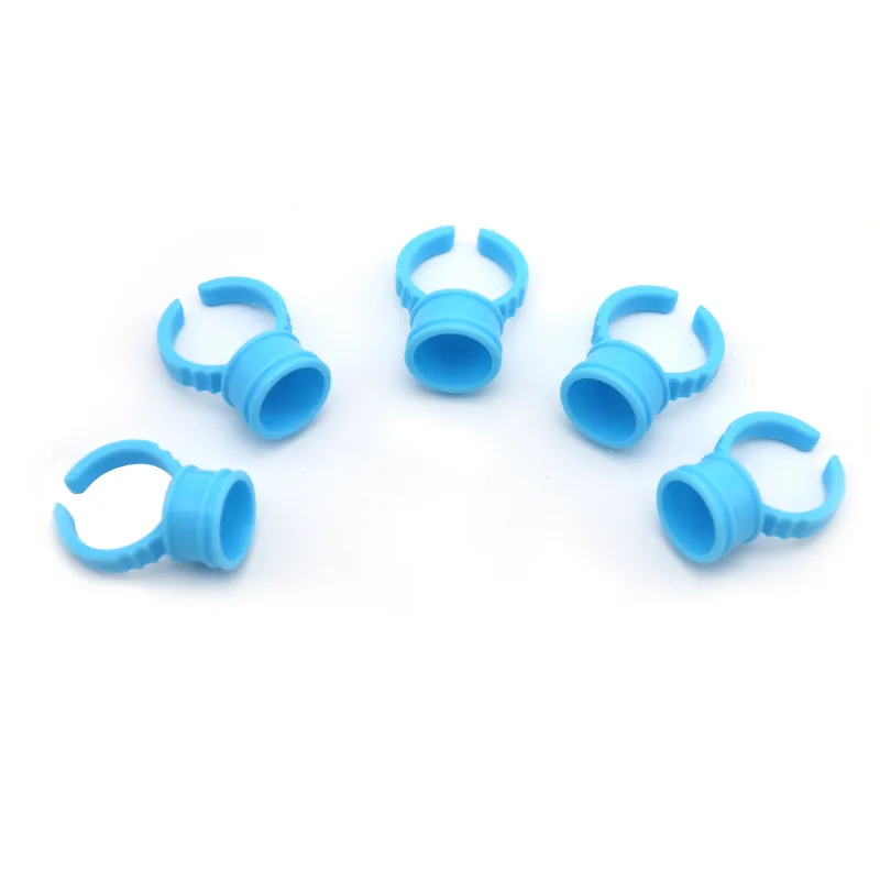 

100pcs Disposable Permanent Makeup Ring No Devider Medium Size Tattoo Ink Eyebrow Lip Tattoo Pigments Holder Rings Container Cup