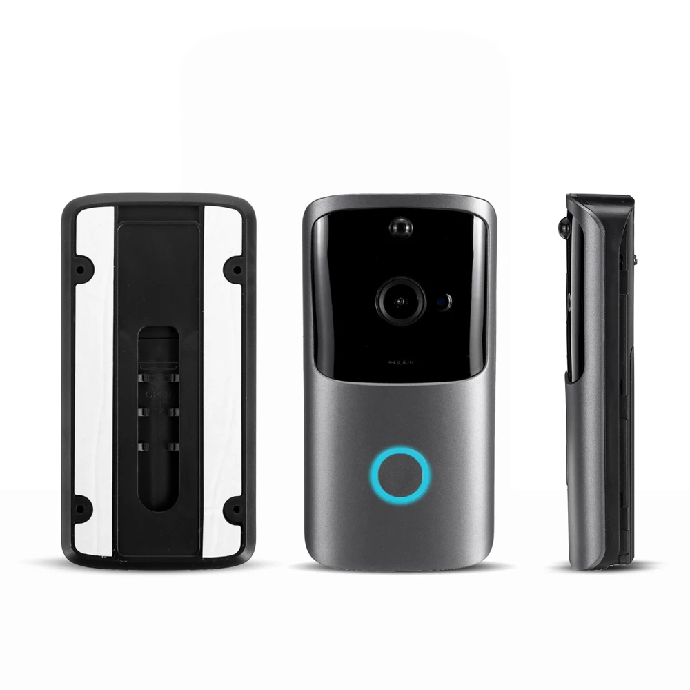 Smart Wifi Doorbell Camera Wireless Video Recorder Intercom Bell HD 720P Door Bell IR Alarm Motion Detected Door Lens Video-eyes