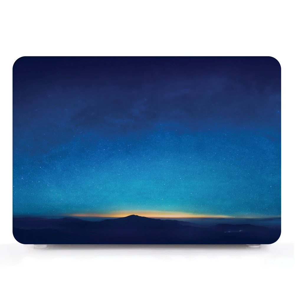 

Твердый чехол для ноутбука + клавиатура Обложка для Apple Macbook Pro Air 11 12 13 "15" дюймовый с retina Touch Bar & ID A1932/A1989/A1990