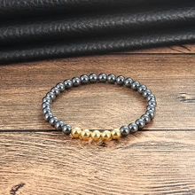 LIVVY модный шарм из природного камня мужские и женские золотые ювелирные украшения Йога браслет из натурального камня жемчужный браслет женские мужские украшения