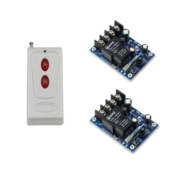 

DC12V 24V 36V 48V 1CH 30A Relay Wireless Remote Control Switch Transmitter With Receiver Available for Wide Voltage DC12V-48V