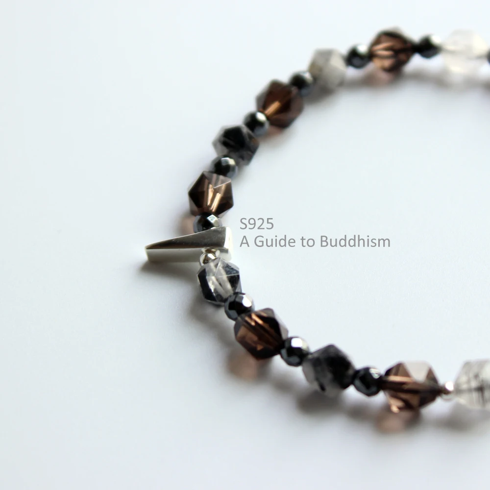 Оригинальный дизайн 6 мм облицованные натуральные камни Mala Beads The Guide To браслет