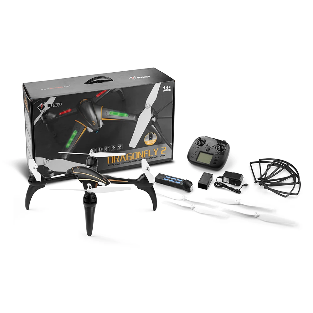 New WLtoys Q393E RC Drone RTF WiFi FPV 2MP Camera / Headless Mode Air Press Altitude Hold Remote Control Quadcopter Kids Toys|drone wifi fpv|drone