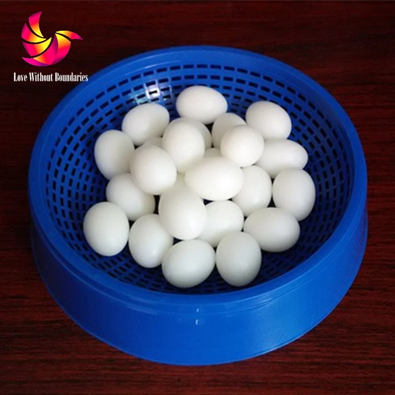 

Dove cited fake eggs plastic fake eggs pigeon supplies solid dove egg, non-toxic, tasteless, moisture-proof anti-corrosion, 8pcs