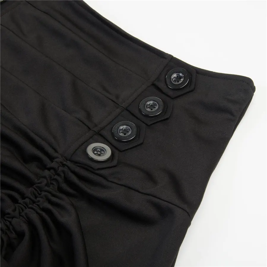 Gladiolus Spring Summer Skirts Womens Lace Patchwork Button Decoration Asymmetrical 2019 High Street Midi Sexy Skirt Jupe Femme (15)
