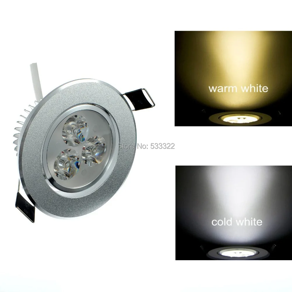 3W 12V LED Energy Saving Ceiling Down Light Lamp Bulb Warm White