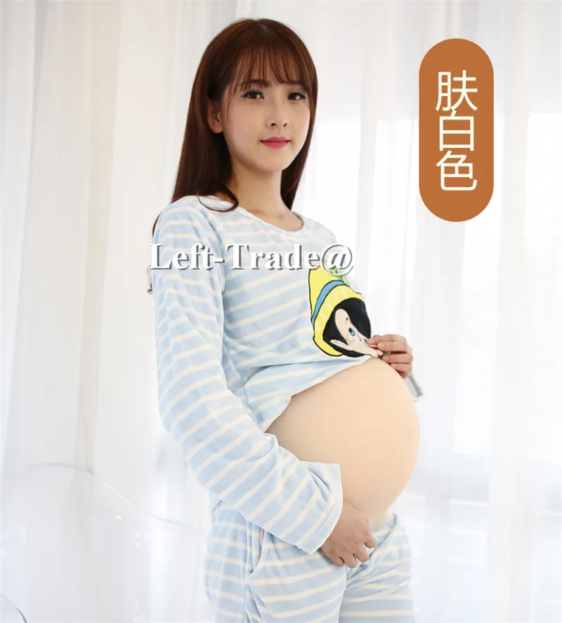 Twins 8 ~ 10 месяцев большой силиконовый животик для беременных|silicone pregnant|silicone pregnant