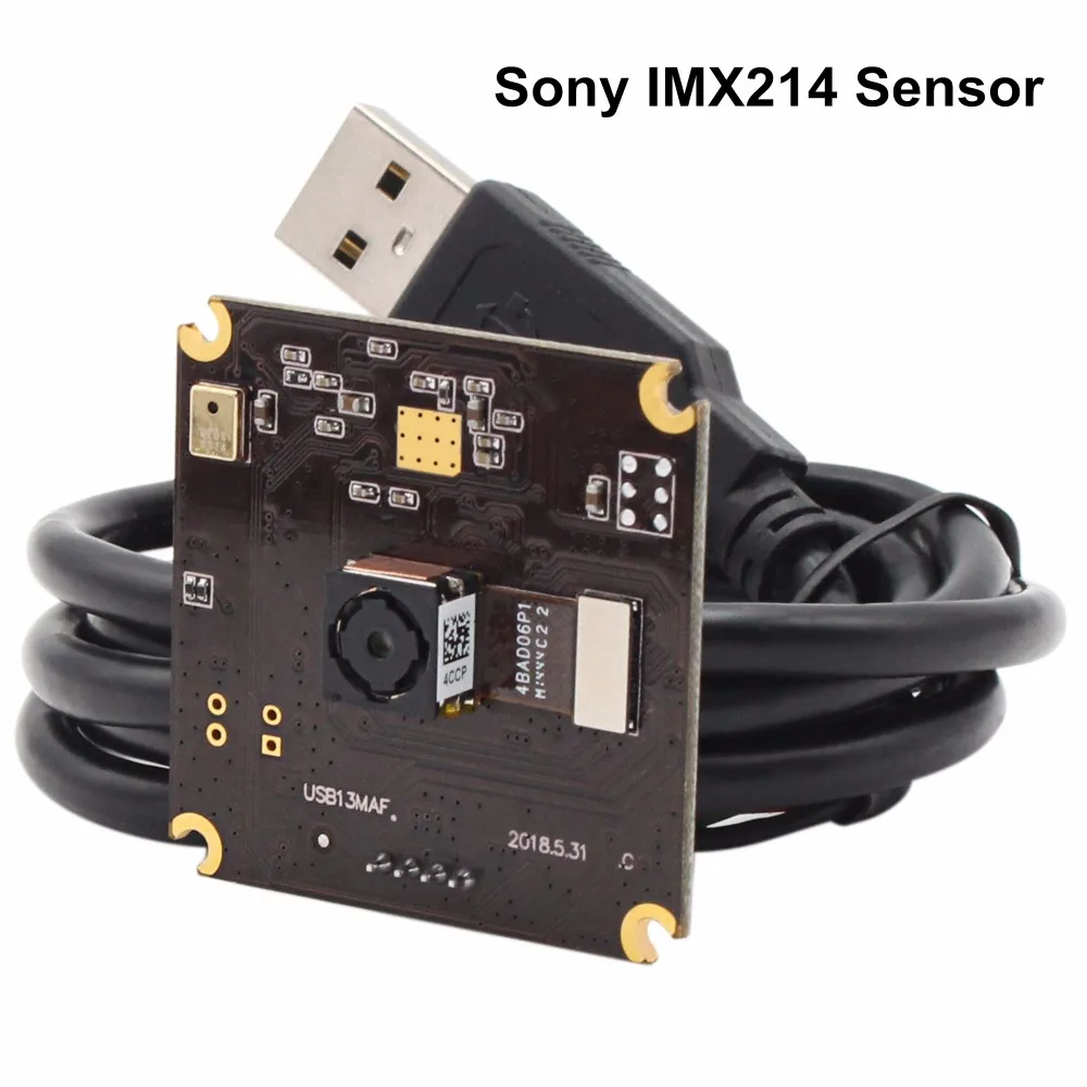 13MP 3840x2880 USB модуль камеры sony IMX214 75 dregree Автофокус Объектив Мини 38*38 мм плата камеры для встроенных приложений