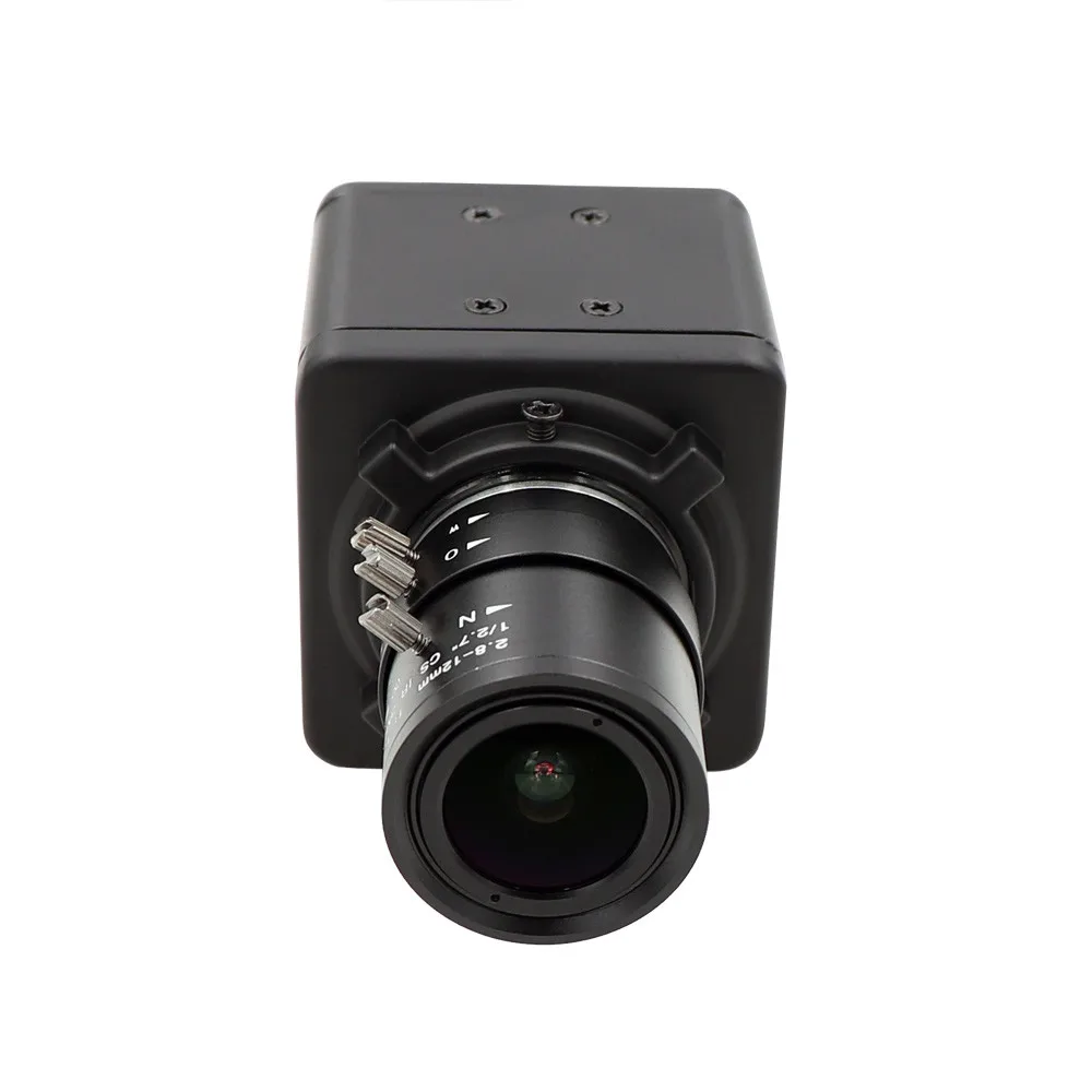 1080P 2MP CS варифокальный 2,8-12 мм мини-бокс чехол высокоскоростная веб-камера 60fps 120fps UVC plug play Android Linux Windows Mac USB камера