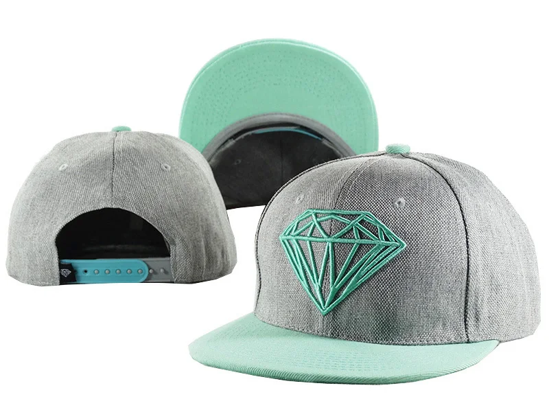 New Diamond SUPPLY CO Snapback style Hip hop Adjustable baseball Hat/Cap Blue 
