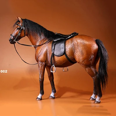 Коллекция 1/6 Германия Ганновер 002 фигурка лошади Коллекционная фигурка лошади модель для 1" фигурка - Цвет: 002