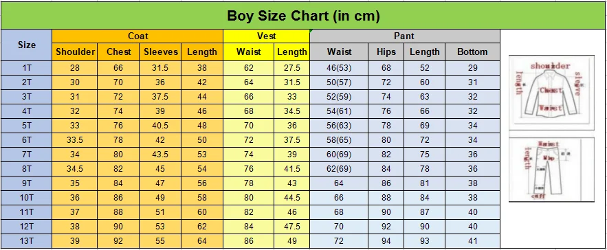 boy s cm
