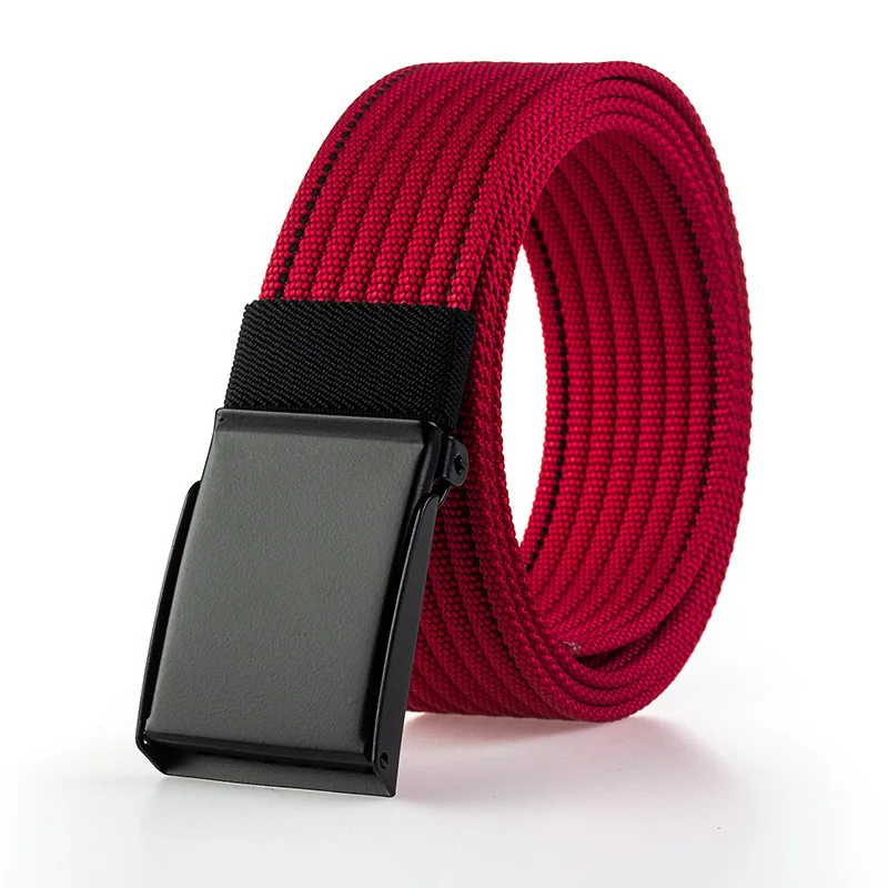men's canvas belt Military Tactical Belts Canvas Nylon Metal Automatic Buckle Belts Strap Designer Mens Luxury Waist Belt 3.8cm