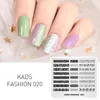 KADS Nail Stamping Plate Fashion 020 Beauty Nail Art Stamp Template DIY Image Template Manicure Stamping Plate Stencil Tools 2