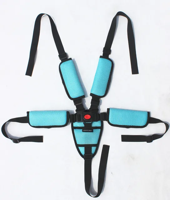Five Point Safety Harness Strap Baby Kids Stroller 5 Point Safety Belt