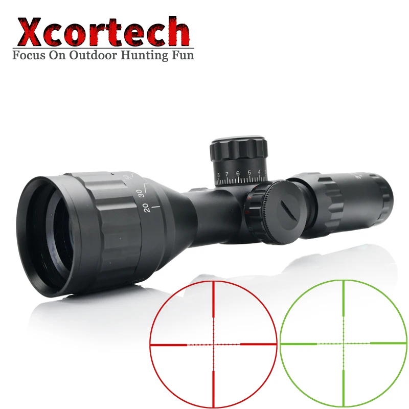 Тактический охотничий 3-9X32 AOIR Riflescope красный и зеленый Mil точка с подсветкой провод Сетка Оптика прицел