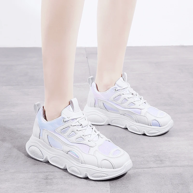 

YRRFUOT Women Sneakers Rubber Outdoor Light Fashion Sneaker For Woman Vulcanized Shoes Zapatillas Mujer 2019 Women Fashion Shoes