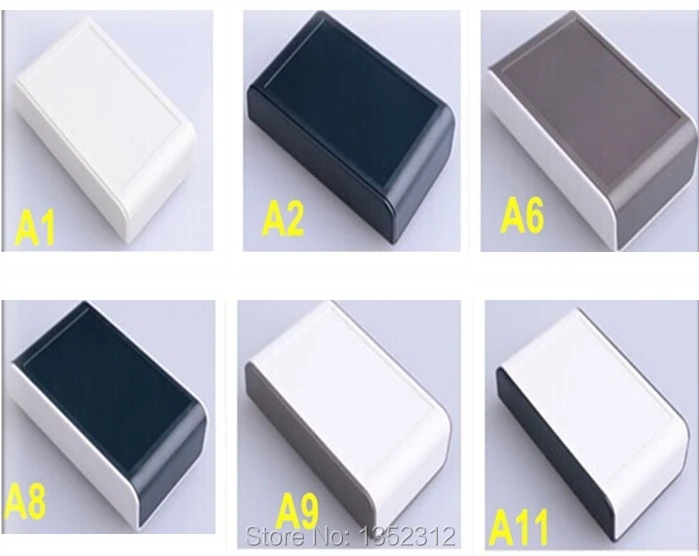 20pcs White Plastic Project Box Enclosure Case Electronic DIY 14x27.5x49.5mm