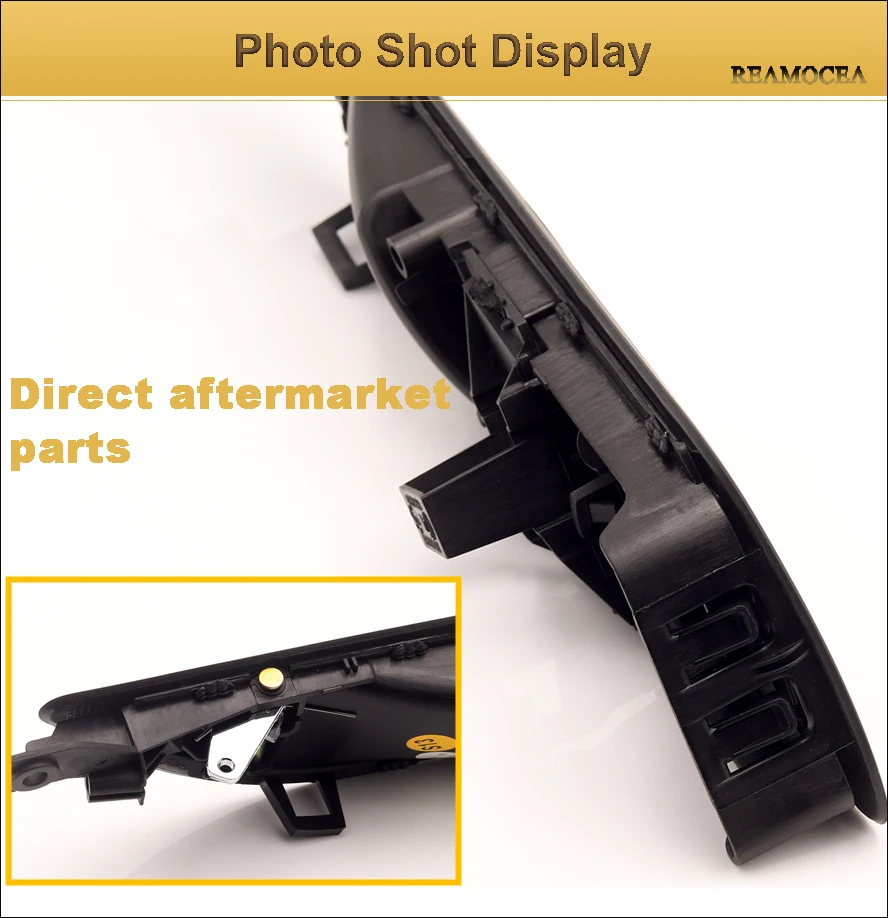 Reamocea 1Pc Rear Left Side Interior Door Handles Cover For Volkswagen VW Lavida 2008 2009 2010 2011 For Passat 2006 2007 2008  (9)