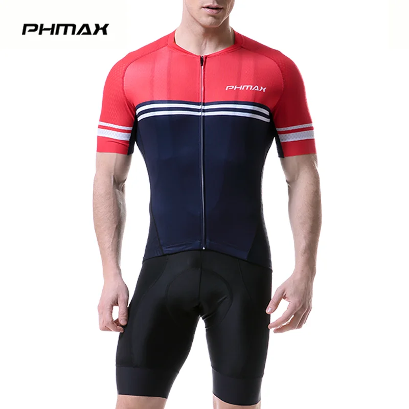 

PHMAX 2019 Pro Cycling Jersey Set MTB Bike Clothes Racing Bicycle Clothing Uniforms Maillot Ropa Ciclismo Cycling Set For Mans