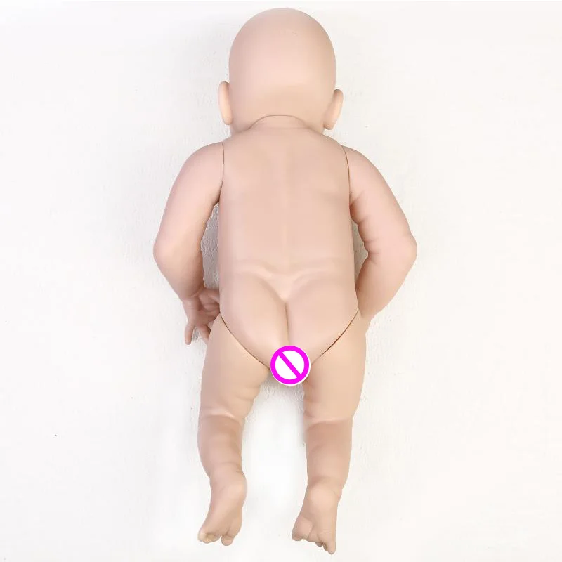 23 дюймов Новое поступление DIY винил силиконовый Reborn Baby Doll Kit Неокрашенная пустая кукла набор игрушек для детей