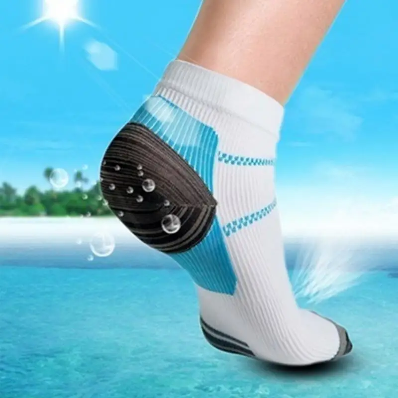 Новые мужские носки Plantar Fasciitis каблуки Шпоры боли носки для тренировок для мужчин