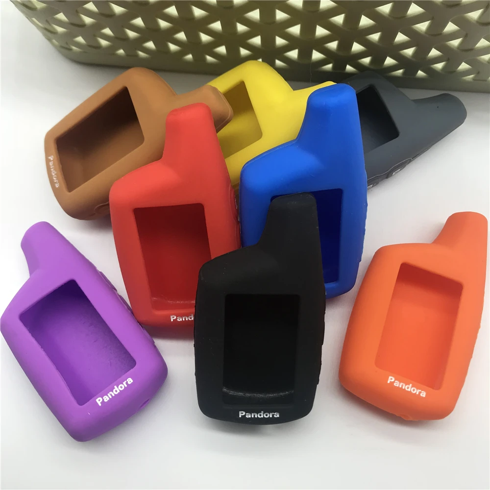OemField Silicone Cover Case Keychain Holder Bag Shell Skin for Pandora DXL3000 Two Way Car Alarm System LCD Remote Controller | Автомобили