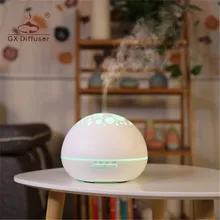 GX. Диффузор 7 светодиодный ночной Светильник арома-диффузор Электрический увлажнитель сверхзвуковой увлажнитель с эфирными маслами арома-диффузор для занятий йогой