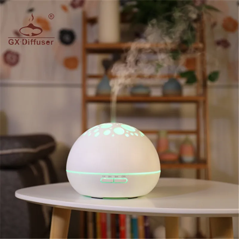 DIFFUSORE DI AROMI ULTRASUONI UMIDIFICATORE LAMPADA ARIA DESIGN PARFUM