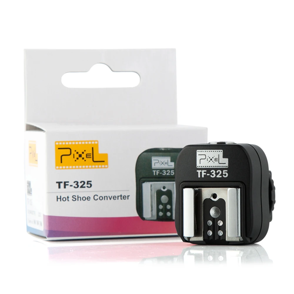 Pixel TF-321 адаптер вспышки ttl PC Порт Горячий башмак конвертер для Canon 5D Mark III 70D 60D 100D 700D 650D 600D 550D 500D камеры