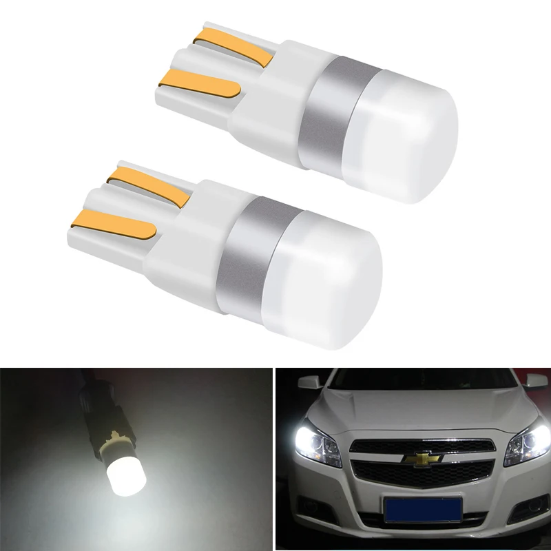 2x T10 W5W светодиодный габаритный фонарь маркер лампа Canbus без ошибок OBC для Chevrolet Cruze