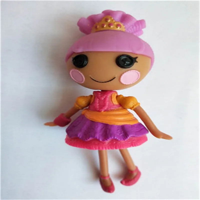 Skyleshine, 10 шт./лот, 8 см, кукла Lalaloopsy, объемная пуговица, глаза, кукла, фигурка, Brinquedos, лучшая игрушка для детей, для девочек S6201