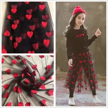 Красные флуоресцентные ткани красочные блестящие марлевые ткани сценический Свадебный декор вуаль прозрачная голографическая ткань