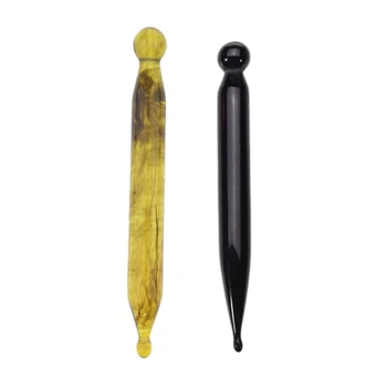 

2pcs Foot Reflexology Massage Tool Trigger Point Acupressure Acupoint Stick Suit for Home Travel Beauty Salon