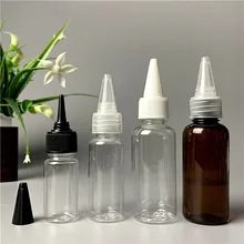 1 шт 10 мл/15 мл/20 мл ПЭТ пластиковая пустая капельница для жидких глаз прозрачная вода многоразовая бутылка с длинным наконечником крышка бутылка с наконечником