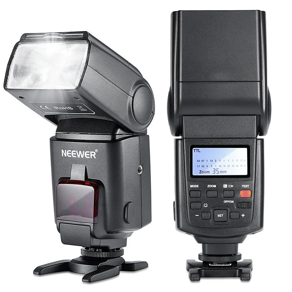 Neewer Вспышка NW680/TT680 HSS Вспышка E-TTL для Canon 5D MARK 2 6D 7D 70D 60D 50DT3I T2I и других цифровых камер Canon