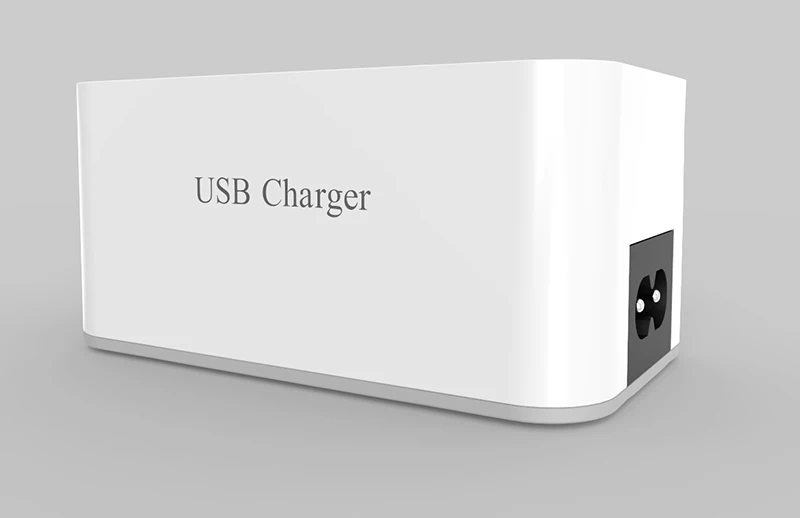 Thbelieve 3 USB Charging Station Type-C Chargers For Macbook Multiple USB Charger LCD Display Voltage Ammeters Desktop Adapters (2)