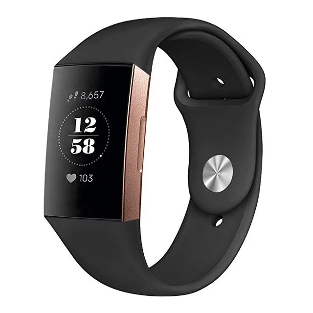 Высококачественный Браслет, ремешок на запястье для зарядки 3, умные часы, дышащий силиконовый браслет, ремешок для Fitbit charge 3 - Цвет: 5