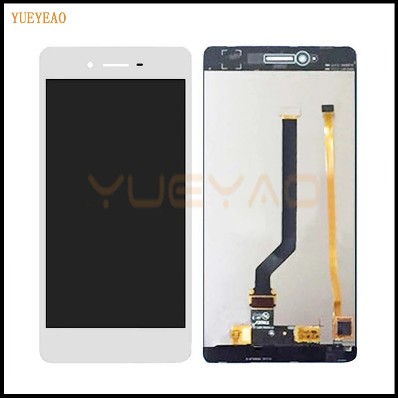 

YUEYAO 5.0" OPPO F1 A53 A35 LCD Display + Touch Screen Digitizer Full Assembly White Replacement Parts 1920*1080