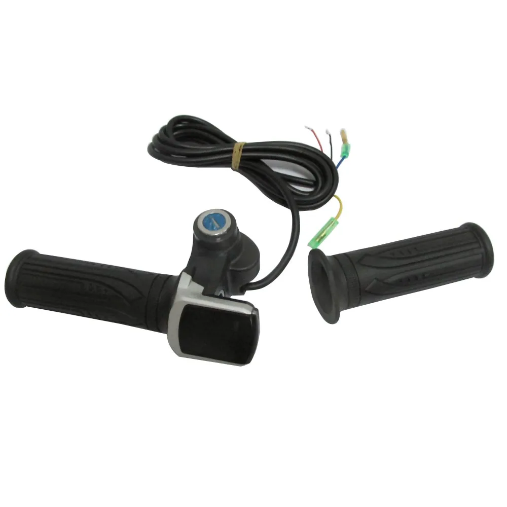 Flash Deal 24V 36V 48V ebike twist throttle with LCD battery display and key lock for e-bike electric scooter accelerator 1 Flash Deal 24V 36V 48V ebike twist throttle with LCD battery display and key lock for e-bike electric scooter accelerator 1