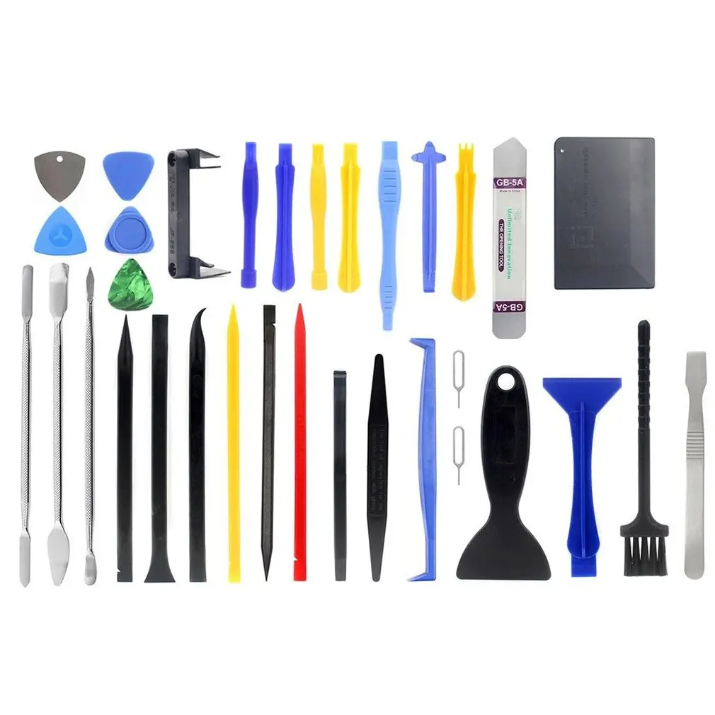 

JF-8153 34 in 1 Universal Phone Repair Tool Set Multi-functional Cell Phone Repair Tool Kits for Phone Repair Tools
