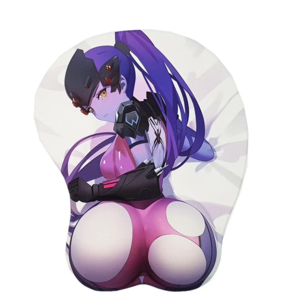Big Size! Widowmaker 3d Bottom Hip Gaming Mouse Pad Mat For Computer With  Wrist Rest - Mouse Pads - AliExpress