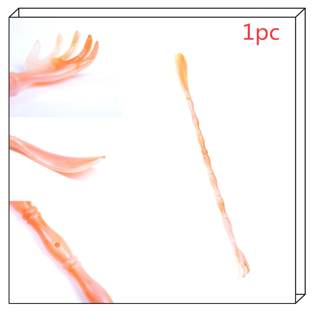 1PCS Practical Multifunctional Long Shoe Horn Brace And Scratching Plastic Stick Lifter Shoehorn Support