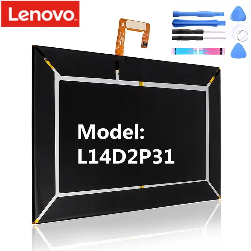 7000 мА/ч, L14D2P31 для lenovo Tab 2 A7600-F A10-70F Tab2 A10-70 A10-70L Батарея l14d2p31