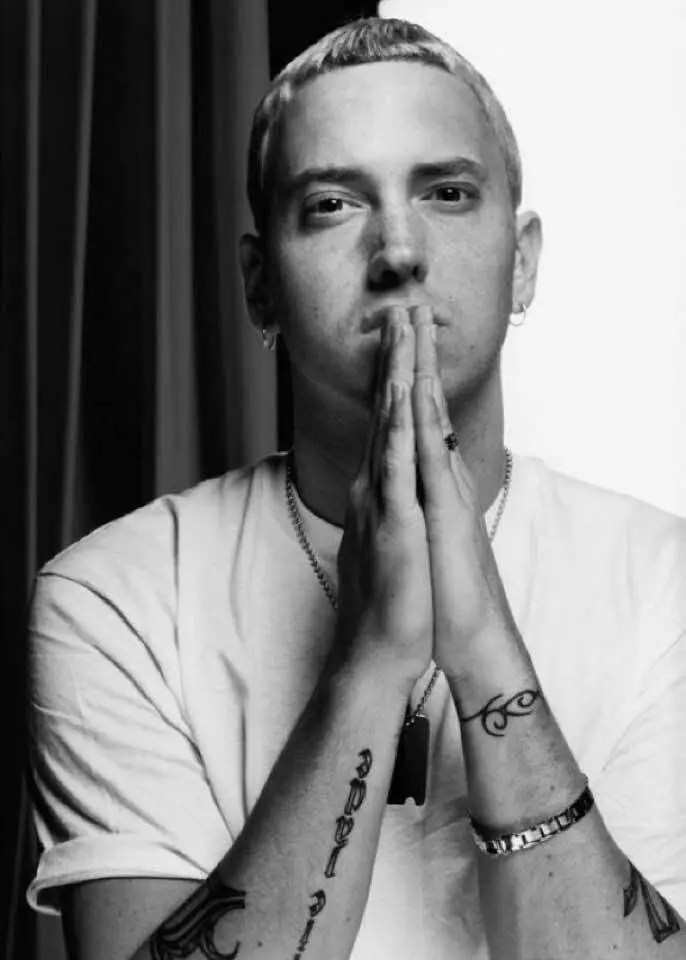 Home Decor Eminem Music Star 4-Silk Art Poster Wall Sicker Decoration Gift