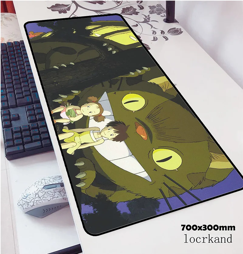 

Totoro mouse pad 700x300x3mm pad mouse notbook computer padmouse best seller gaming mousepad gamer to keyboard mouse mats