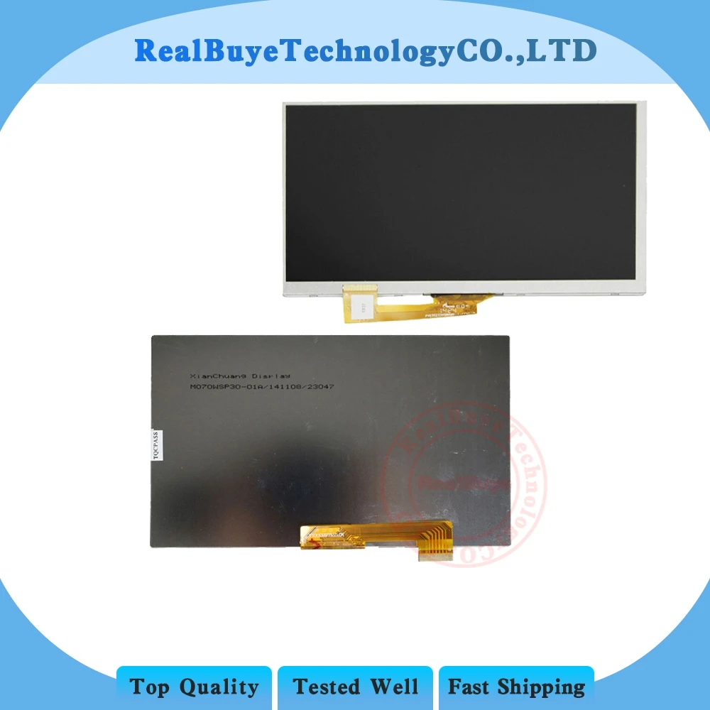 

A+ LCD Display 7 inch for Irbis TZ740 3G Tablet 30Pins inner LCD screen panel Module Replacement