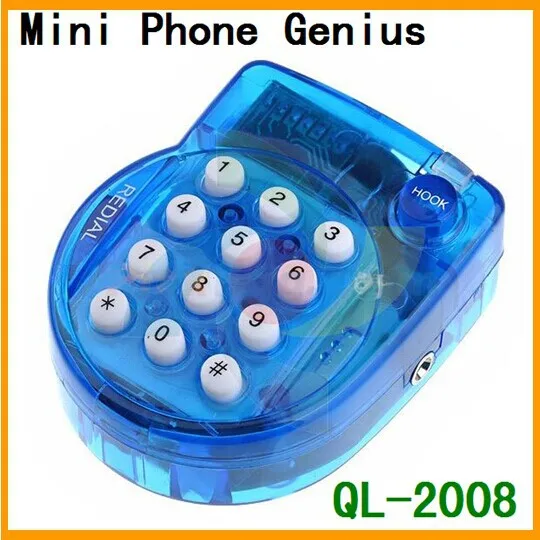 Мини-телефон genius QL-2008 позволяет использовать личные руки бесплатно, легкий и компактный размер, чтобы свободные руки