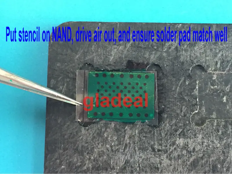 match solder pad
